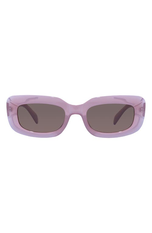 AIRE Orbit 54mm Rectangular Sunglasses in Fawn at Nordstrom