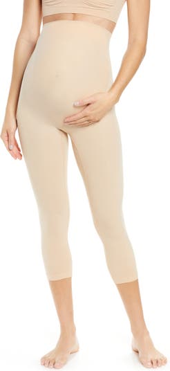SKIMS Maternity Solutionwear Shapewear Leggings Open Gusset Nude color