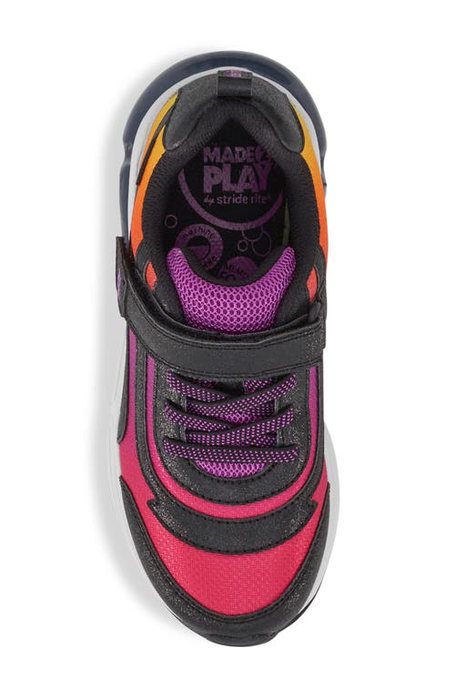 Stride Rite Kids' Made2play® Light-up Surge Bounce Sneaker In Sunset