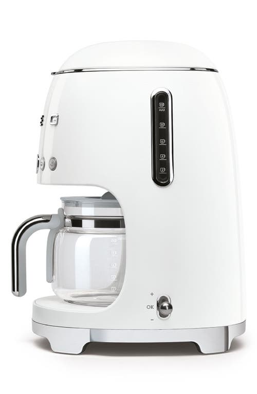 Shop Smeg '50s Retro Style 10-cup Drip Coffeemaker In White