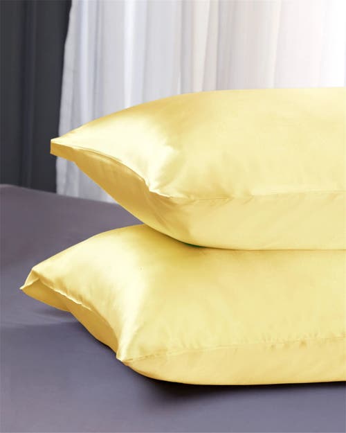 Shop Lilysilk 100% Silk Terse Envelope Pillowcase In Undyed Natural Golden