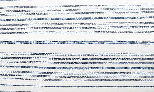 Nautica Beaux Stripe Queen Sheet Set Bedding In Dark Blue