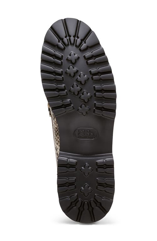 G.h.bass Larson Snakeskin Embossed Penny Loafer In Natural Multi
