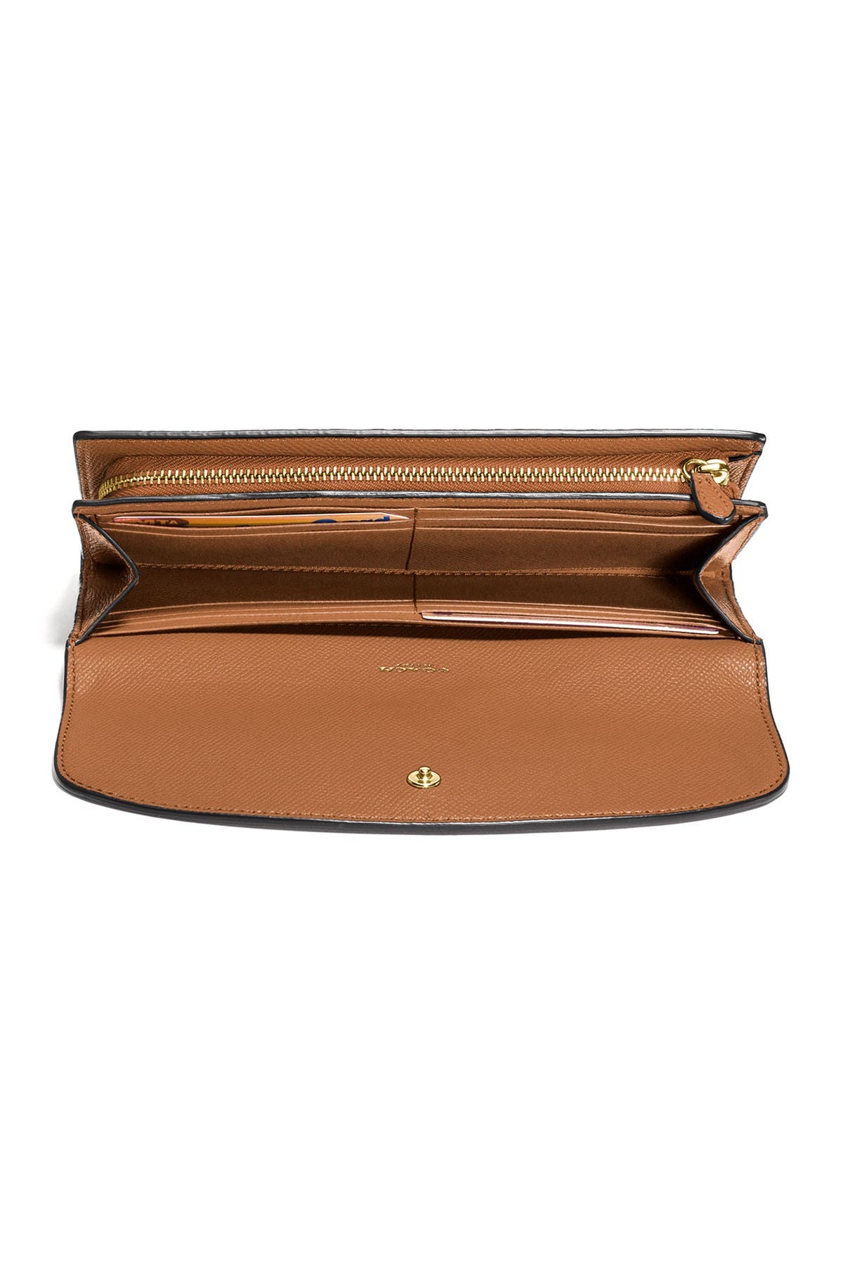 Coach Slim Envelope Wallet In Signature Canvas Nordstrom Rack