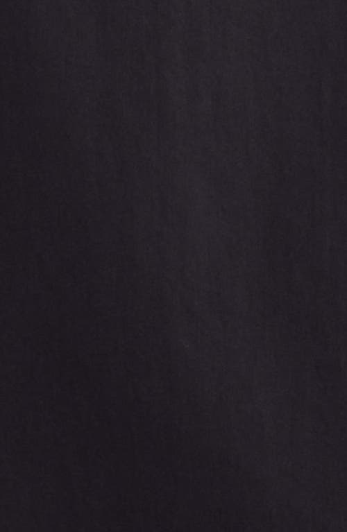 7 For All Mankind Slim Fit Stretch Poplin Button-up Shirt In Black
