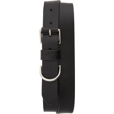 Allsaints Leather Belt, Black