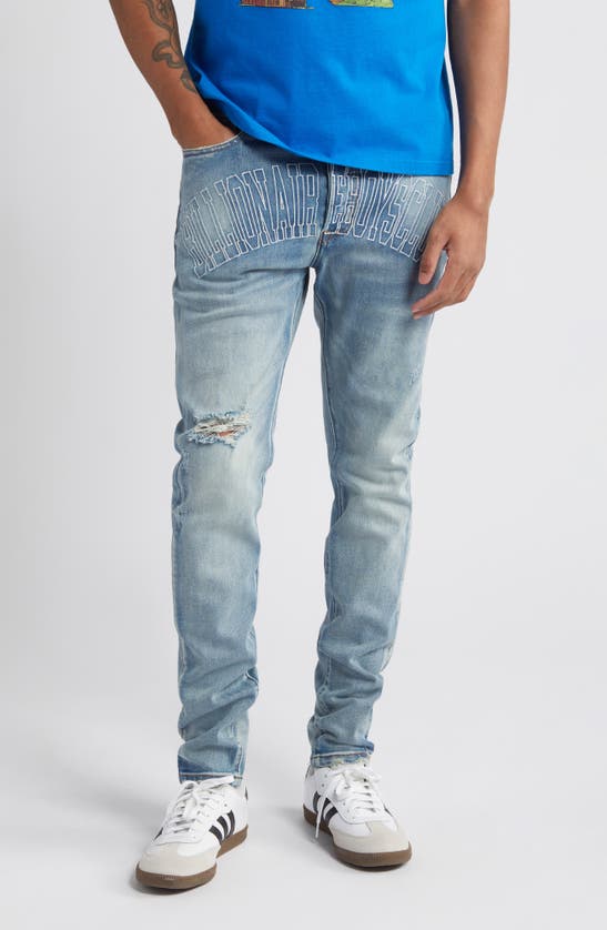 Shop Billionaire Boys Club Phantom Slim Fit Jeans In Halo Light