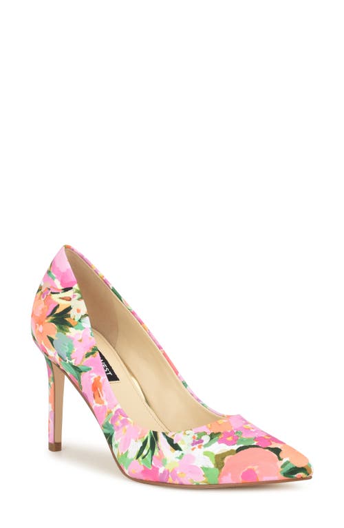 Nine West Ezra Pointy Toe Pump Medium Pink at Nordstrom,