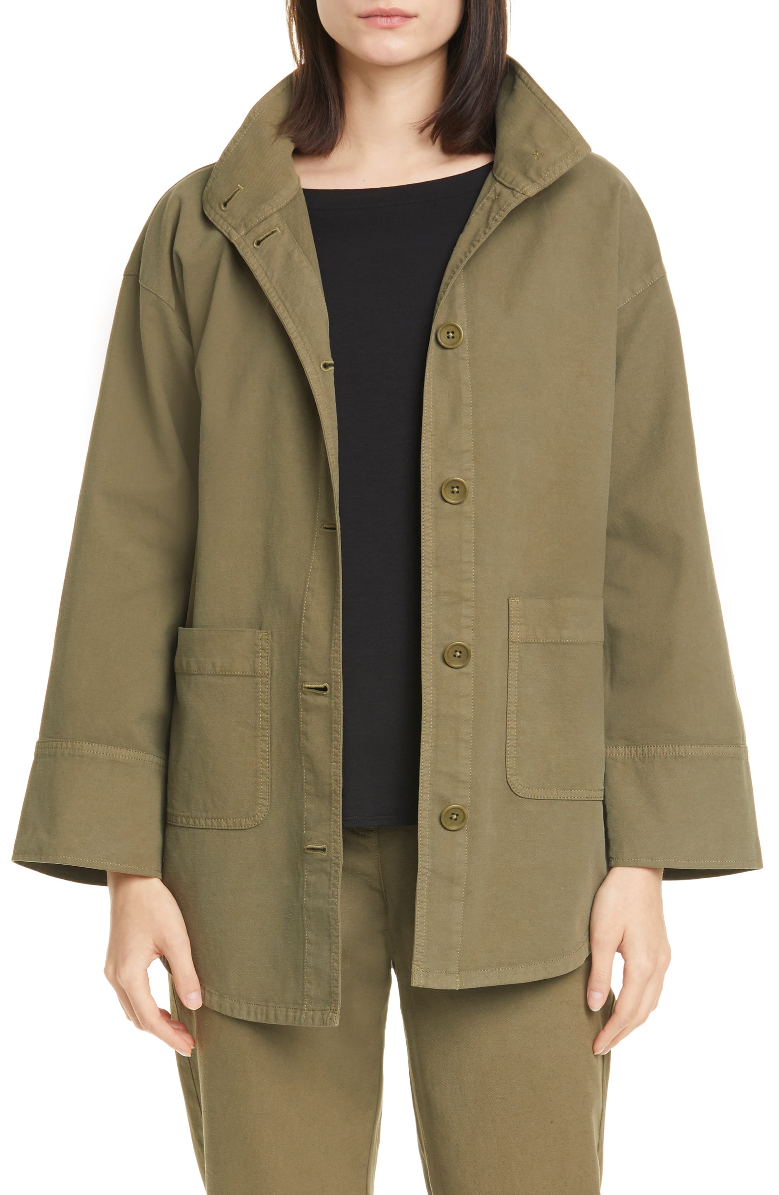 Eileen Fisher Stand Collar Organic 