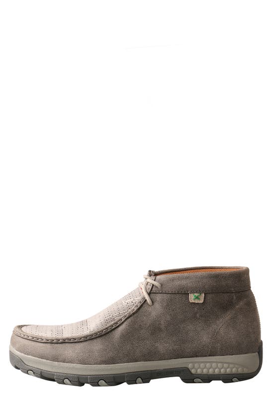 Shop Twisted X Chukka Driving Boot In Grey Light Grey