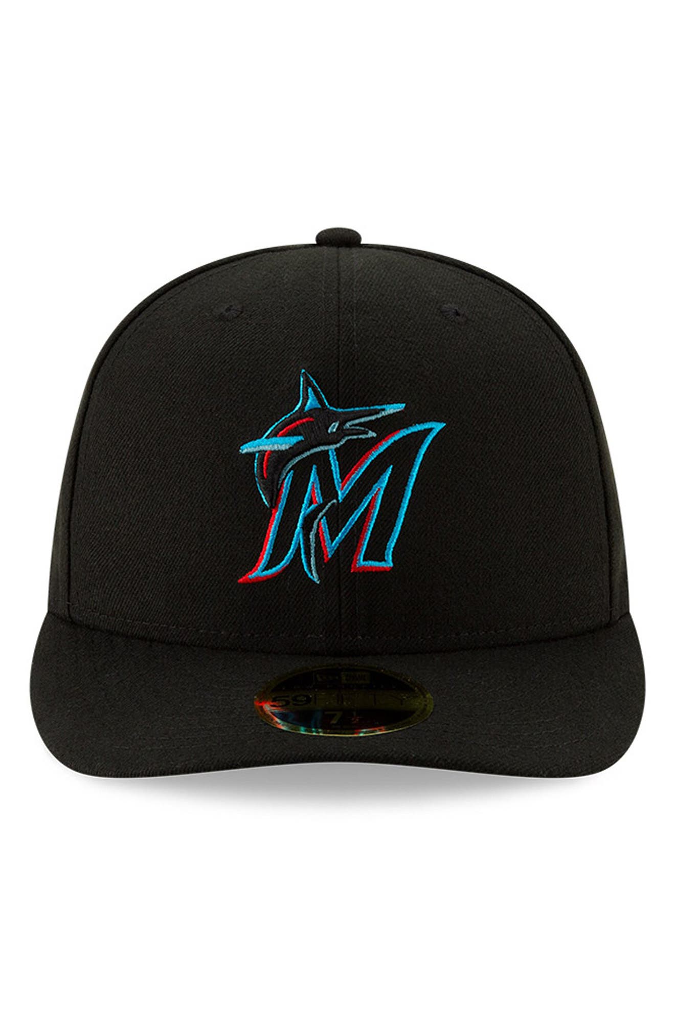 marlins low profile hat