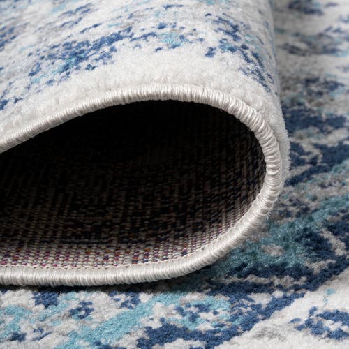 Jonathan Y Indhira Ornate Medallion Persian Area Rug In Blue/gray