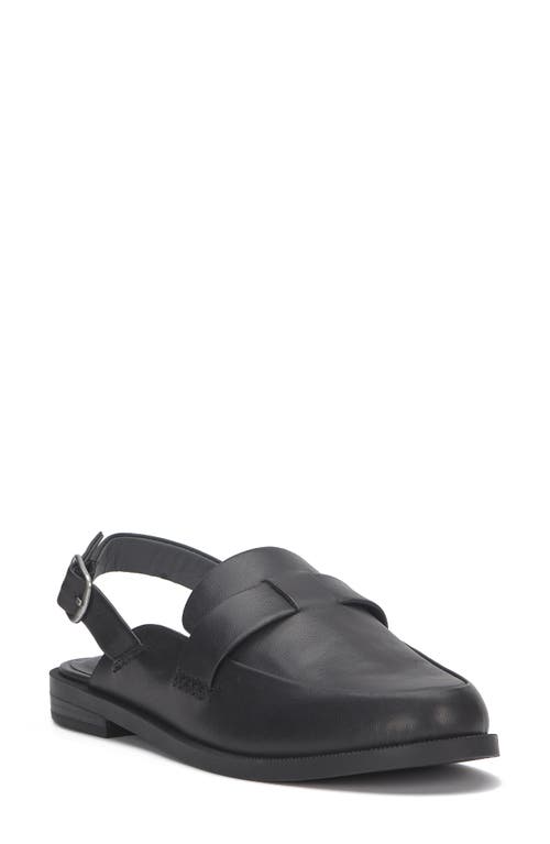 Louisaa Slingback Loafer in Black Sumhaz