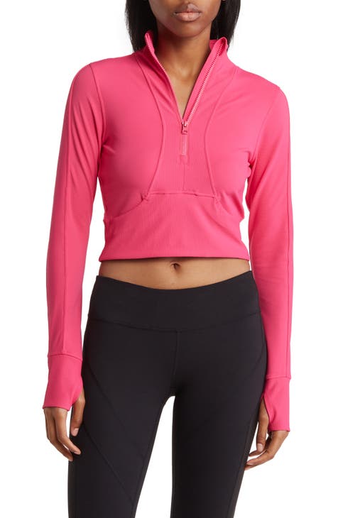 Women's Lululemon Athletica Purple Gray Full Zip High Neck Sweatshirt Size 8  - Rose Diamond