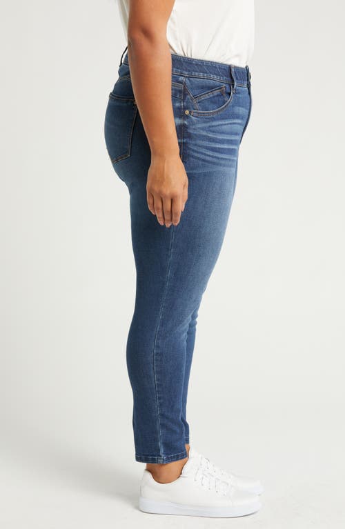 Shop Wit & Wisdom 'ab'solution Mid Rise Ankle Skinny Jeans In Blue