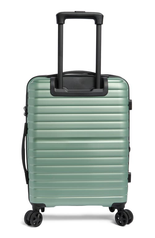 Shop Calpak Zayn 20-inch Hardside Spinner Suitcase In Sage