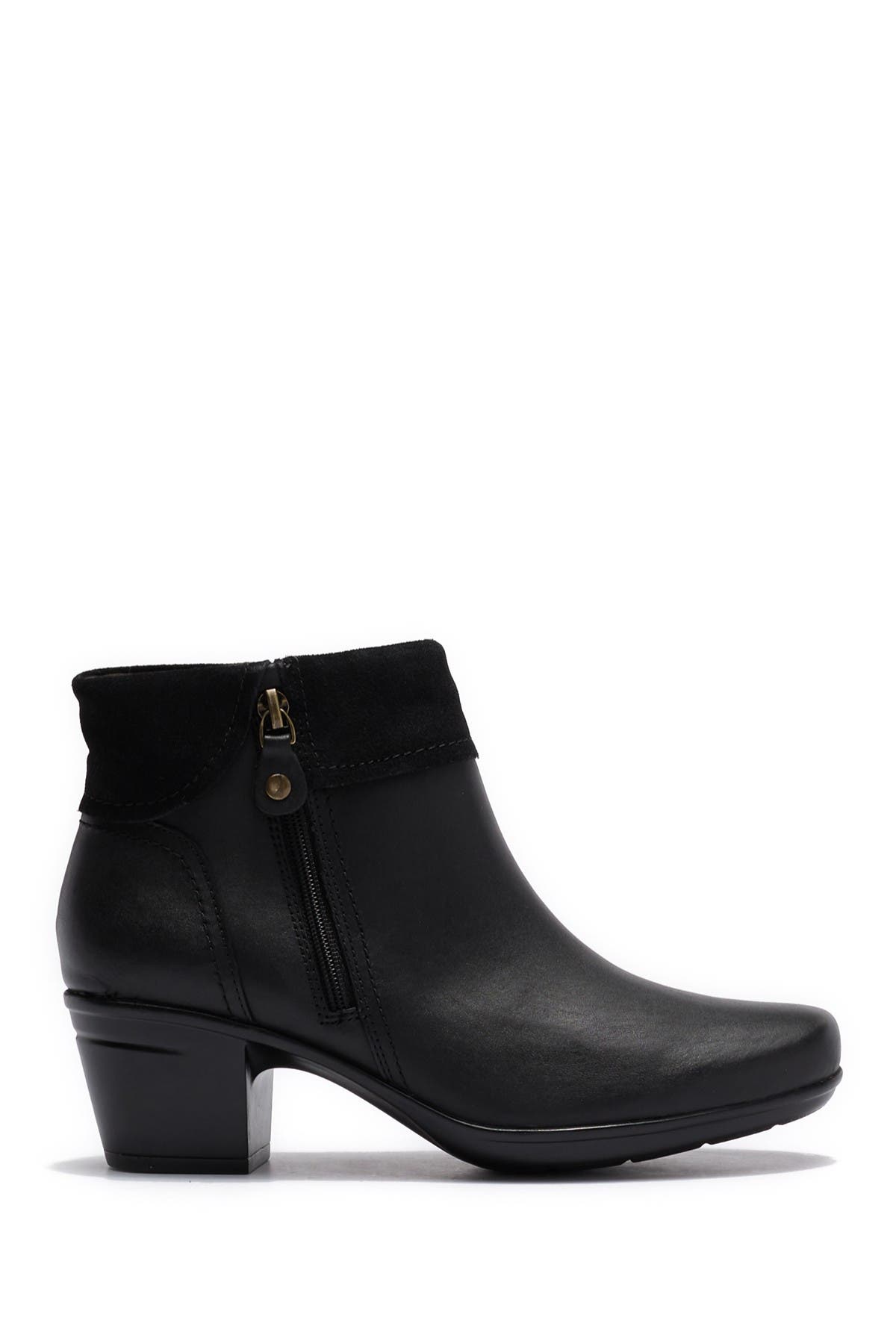 emslie twist leather ankle boot