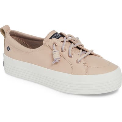 Sperry Crest Vibe Platform Sneaker, Pink