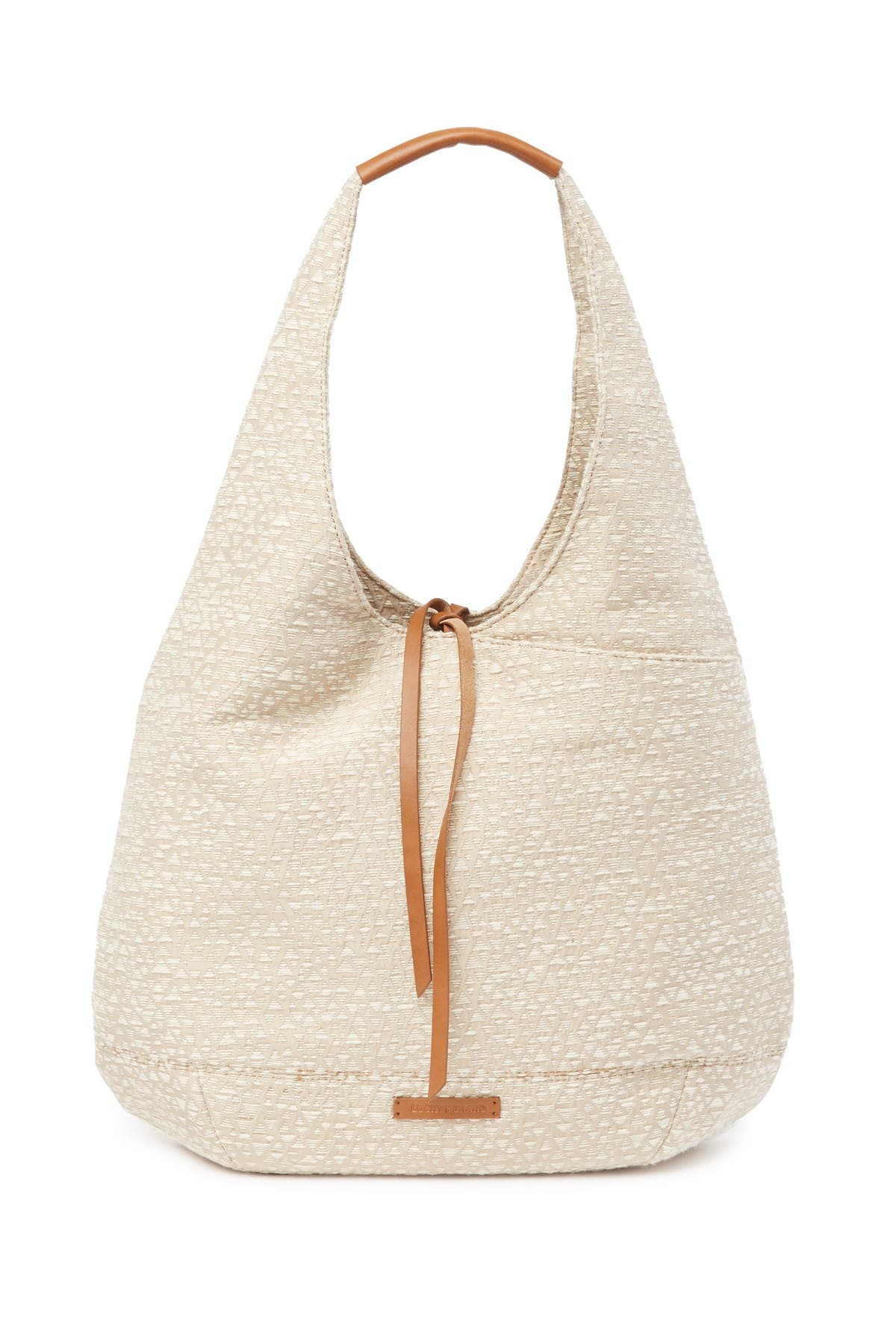 lucky brand mia woven hobo