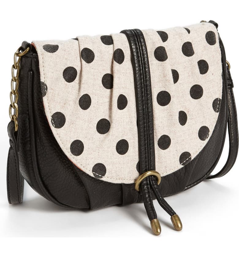 Karlie Faux Leather Crossbody Bag