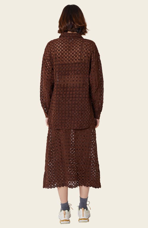 FIND ME NOW FIND ME NOW HARMONY CHECK STRETCH SKIRT