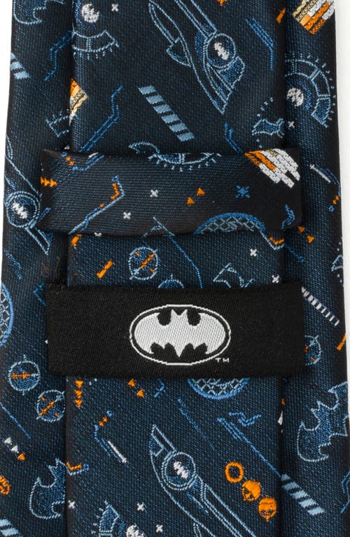 Shop Cufflinks, Inc . Batman Batmobile Silk Blend Tie In Navy/black