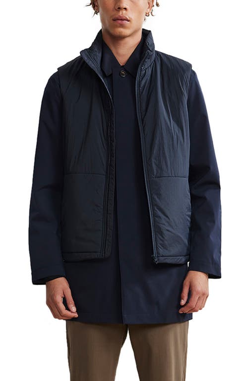 NN07 Verve Insulated & Water Resistant Vest in Navy Blue