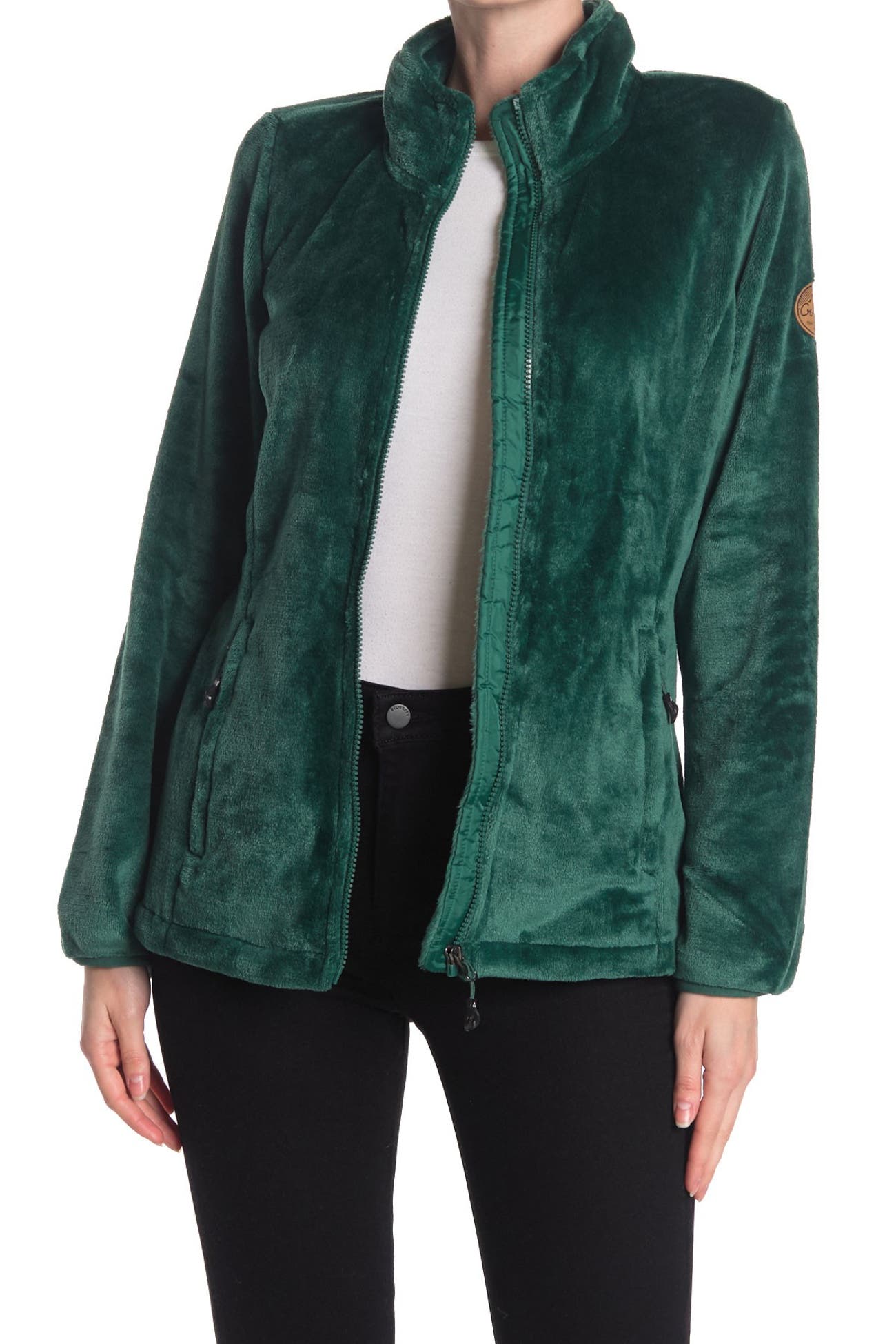 Gerry Everest Zip Front Fleece Jacket Nordstrom Rack