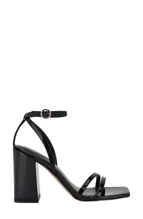 Shop Calvin Klein Sassa Ankle Strap Sandal In Black