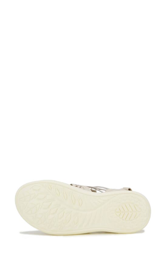 Shop Jbu By Jambu Francis Platform Sandal In Cream Shimmer