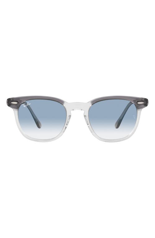 Ray-Ban Hawkeye 54mm Gradient Square Sunglasses in Trans Grey at Nordstrom