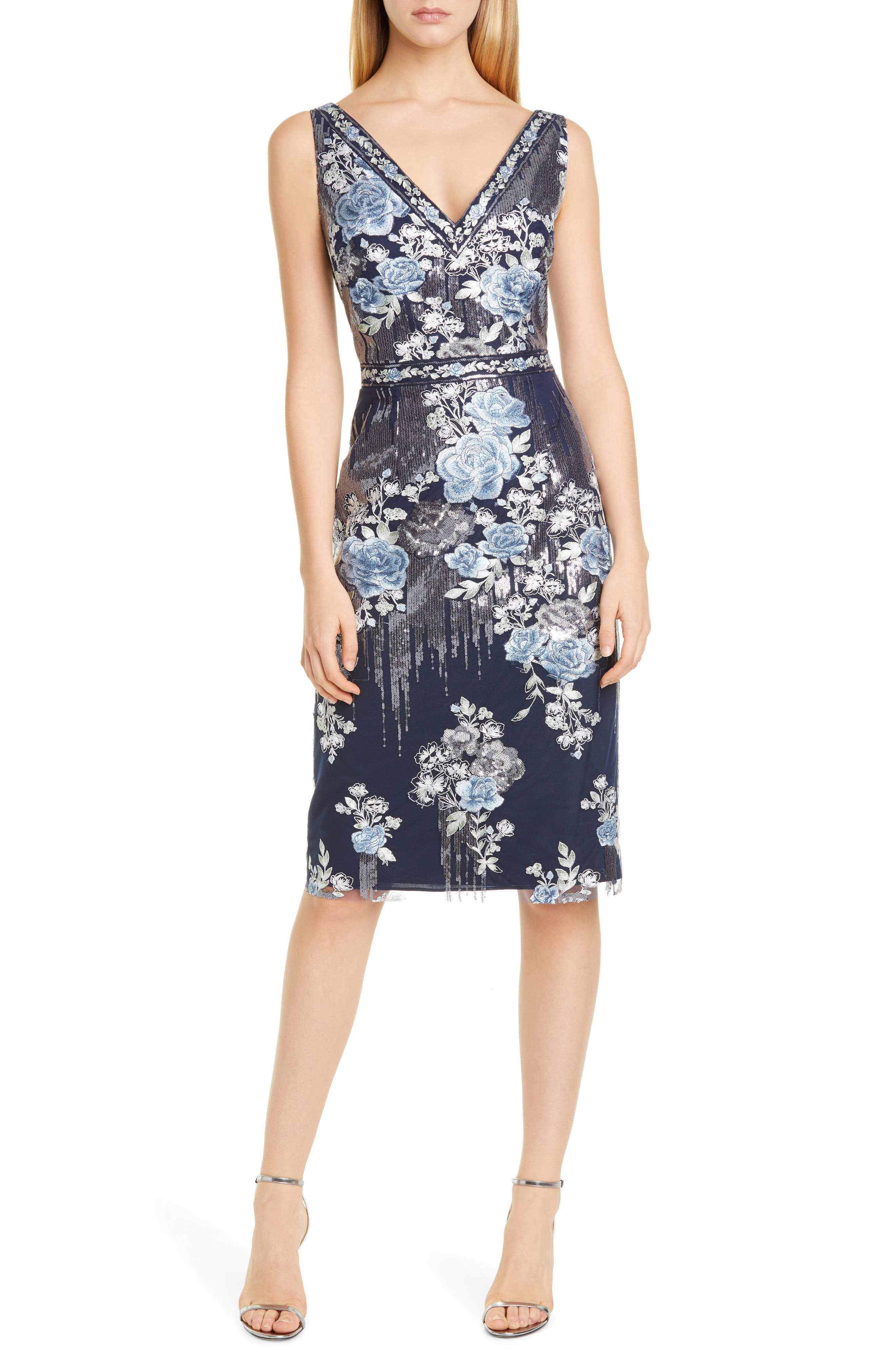 marchesa notte cocktail dress