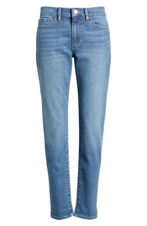 Shop Frame Le Garcon Ankle Slim Boyfriend Jeans In Lucerne