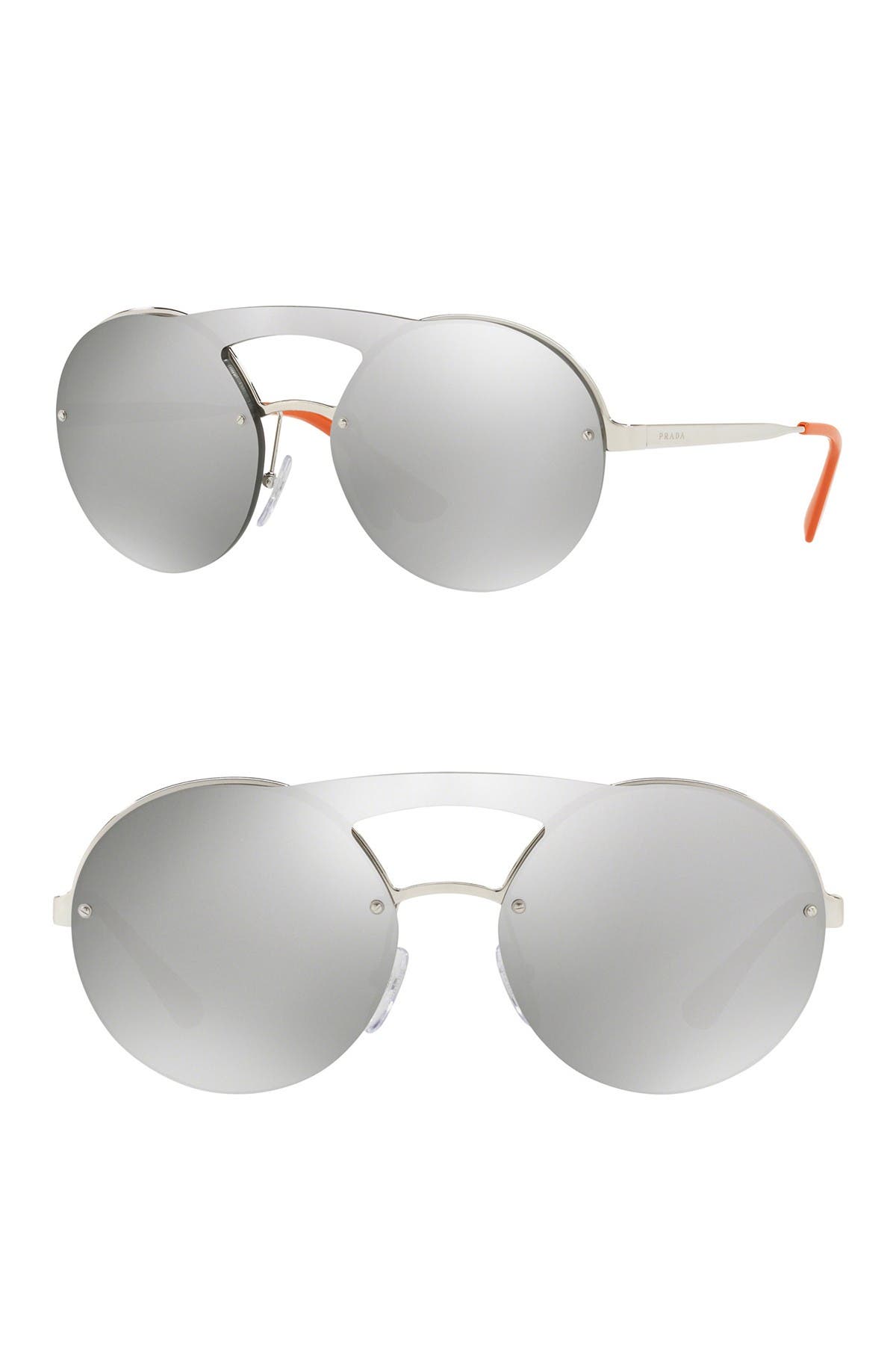 Prada | 36mm Round Sunglasses 