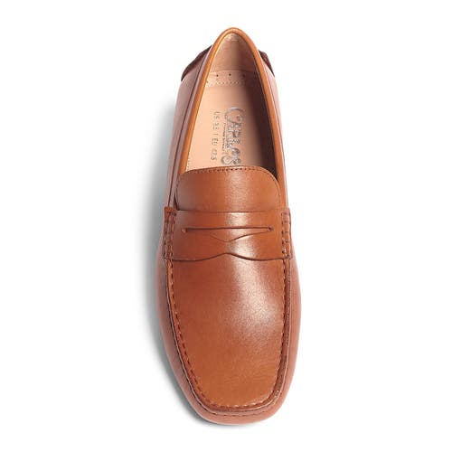 Carlos Santana Ritchie Penny Loafer In Tan