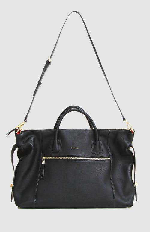 Belle & Bloom Wild Heart Weekender Bag In Black