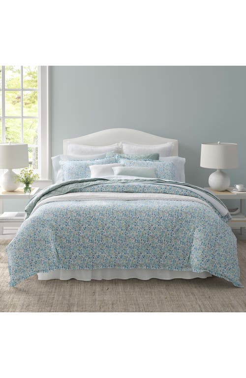 Laura Ashley Jaynie Cotton Duvet Set In Wintergreen