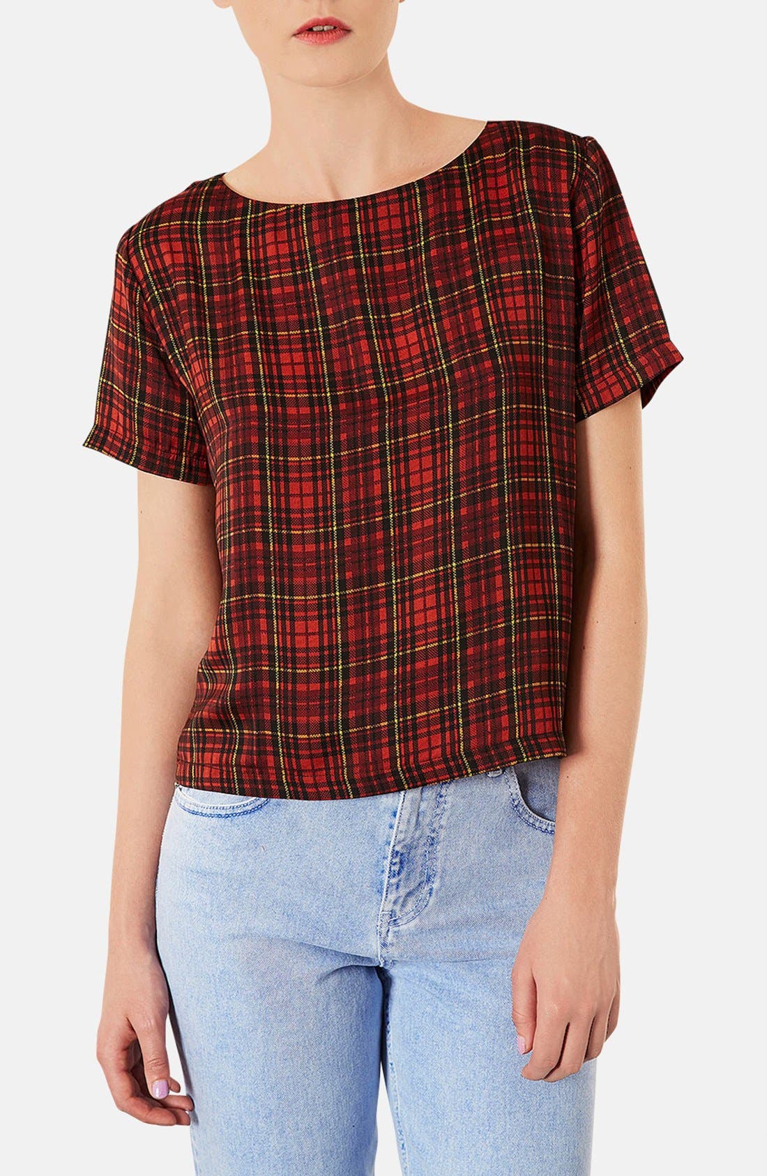 Tartan Plaid Tee Nordstrom