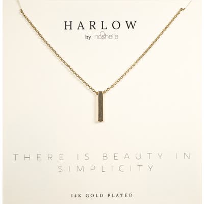 Harlow By Nashelle Bar Boxed Necklace