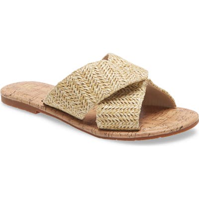 Bc Footwear Fierce Vegan Slide Sandal- Brown
