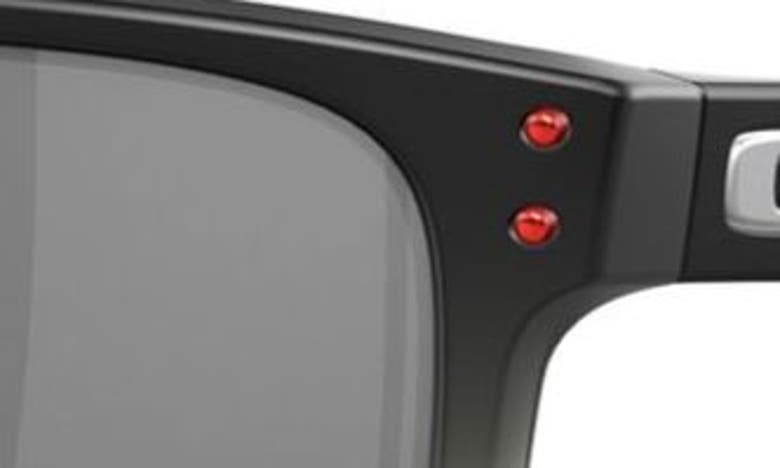 Oakley Holbrook Xl Introspect Square-frame Sunglasses In Shiny Black