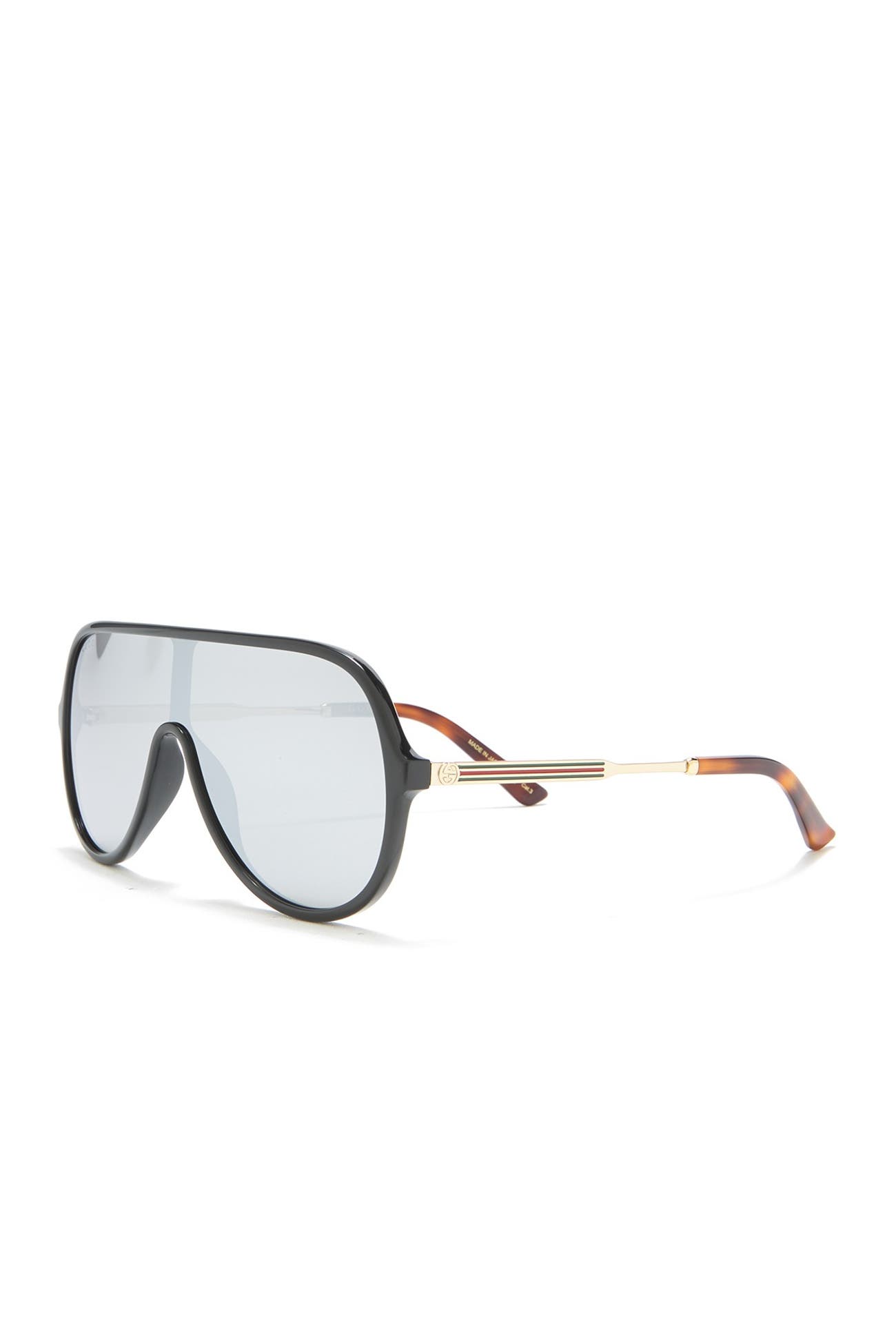 gucci 99mm rimless sunglasses