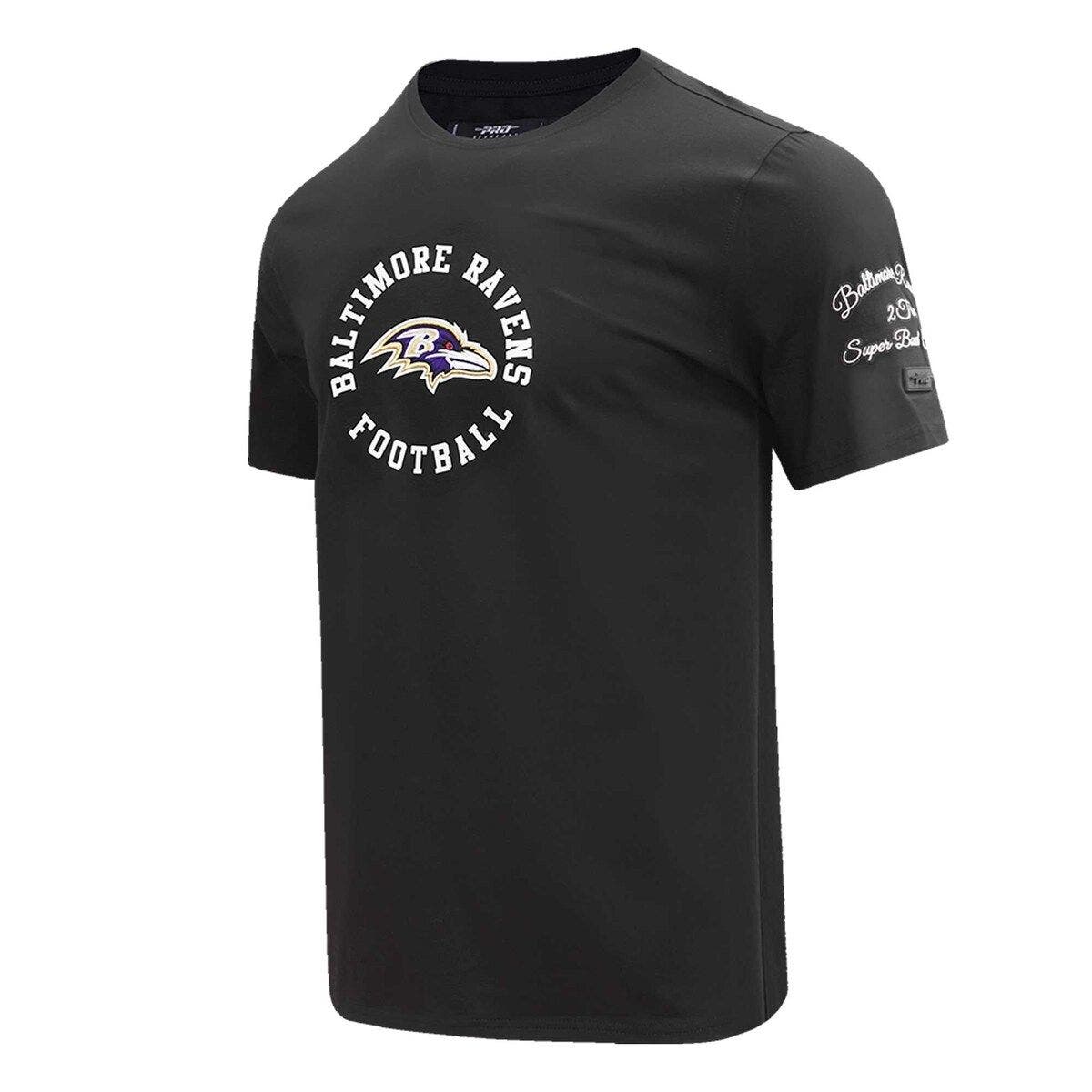 PRO STANDARD Men's Pro Standard Black Baltimore Ravens Hybrid TShirt Nordstrom