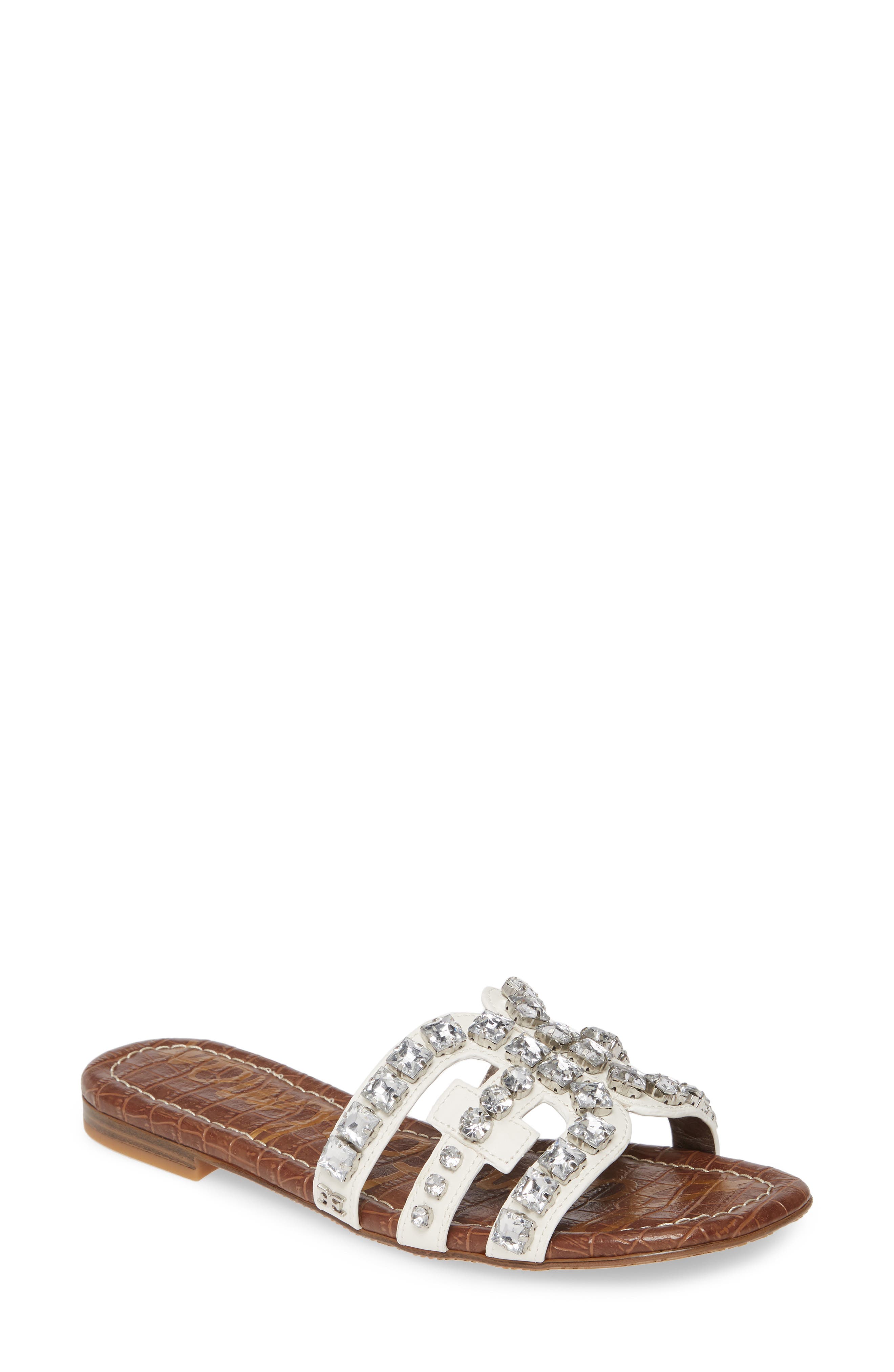 sam edelman bay 2 embellished slide sandal