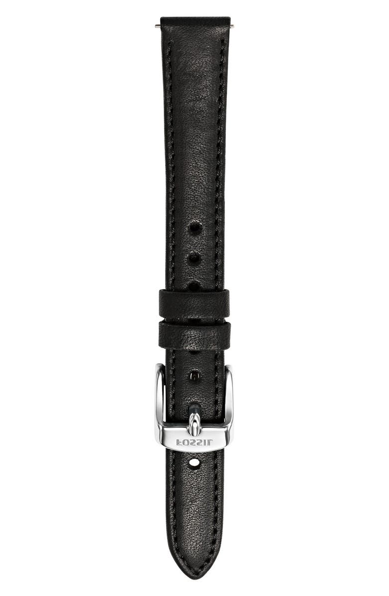 Fossil Watchbar 14mm Leather Watch Strap Nordstrom