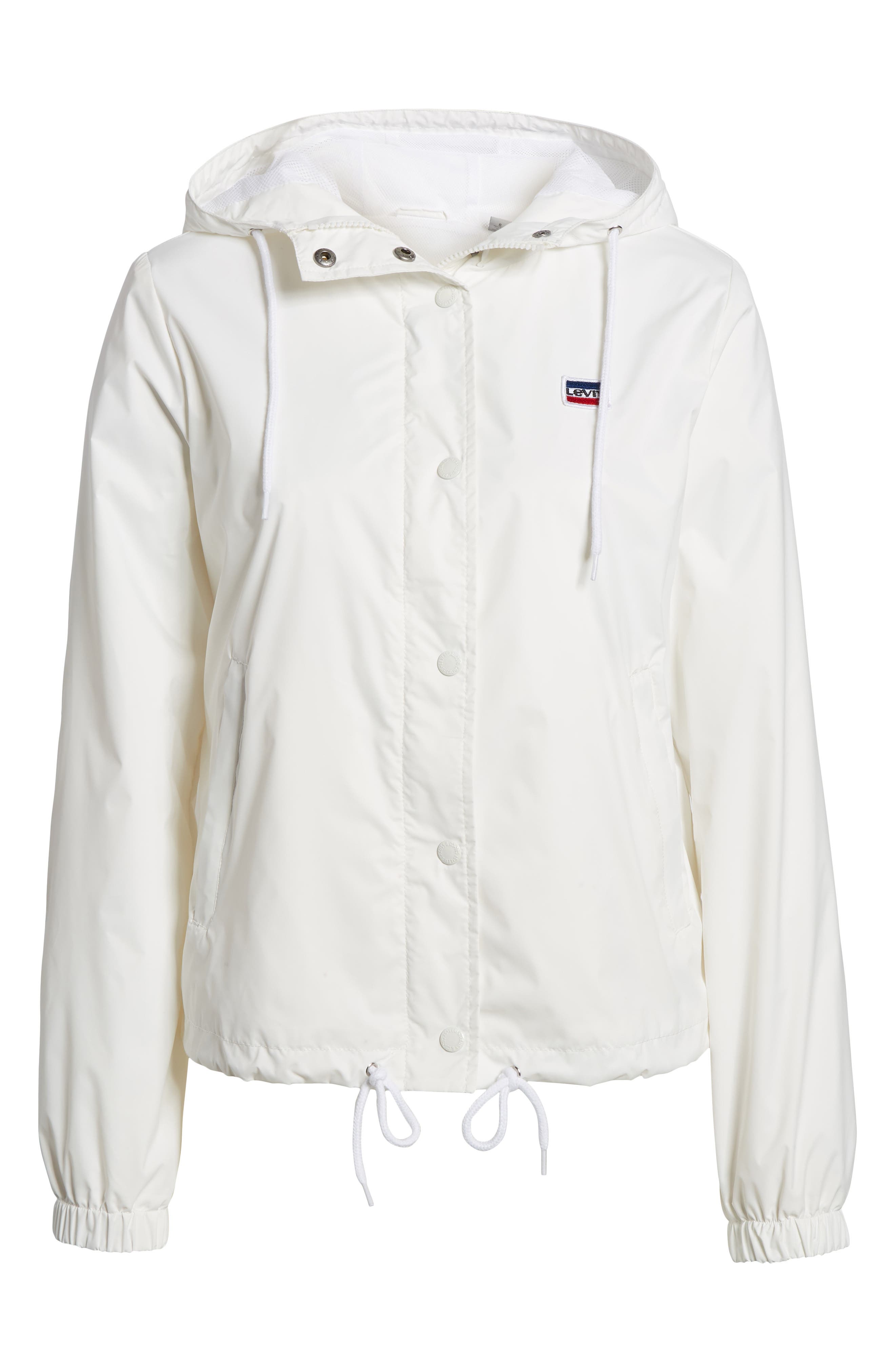 Levi's Hooded Zip Front Windbreaker Jacket Nordstrom Rack
