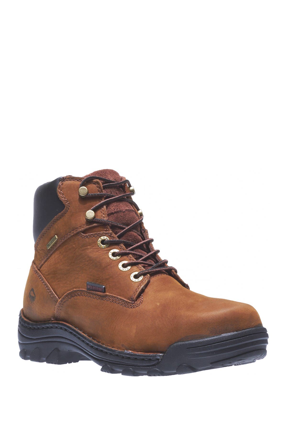 steel toe wide width work boots
