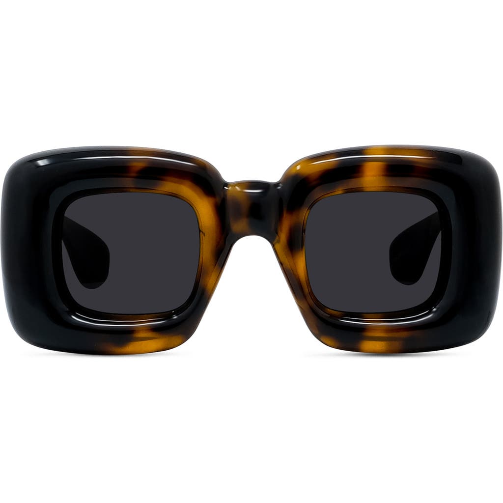 Loewe Injected 41mm Square Sunglasses In Black