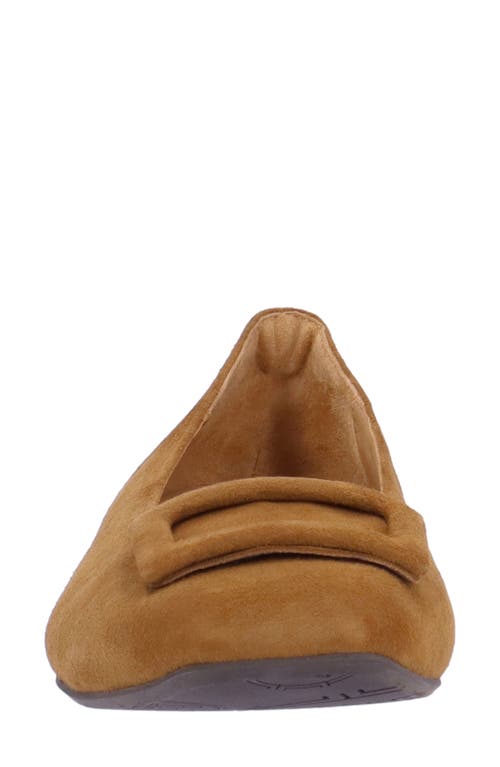 L'amour Des Pieds Tallulah Flat In Coffee