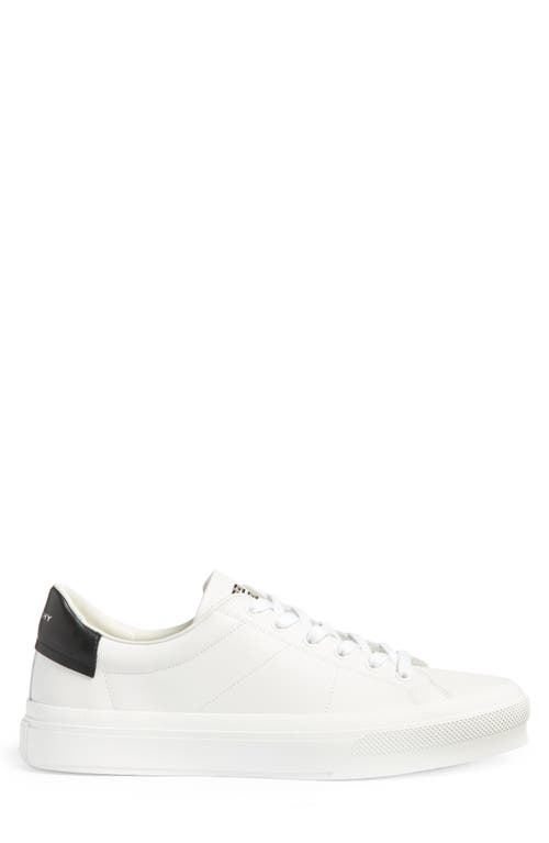 Shop Givenchy City Court Sneaker In White/black